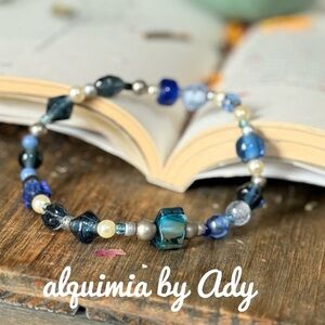 Alquimia Blue and Silver Bracelet